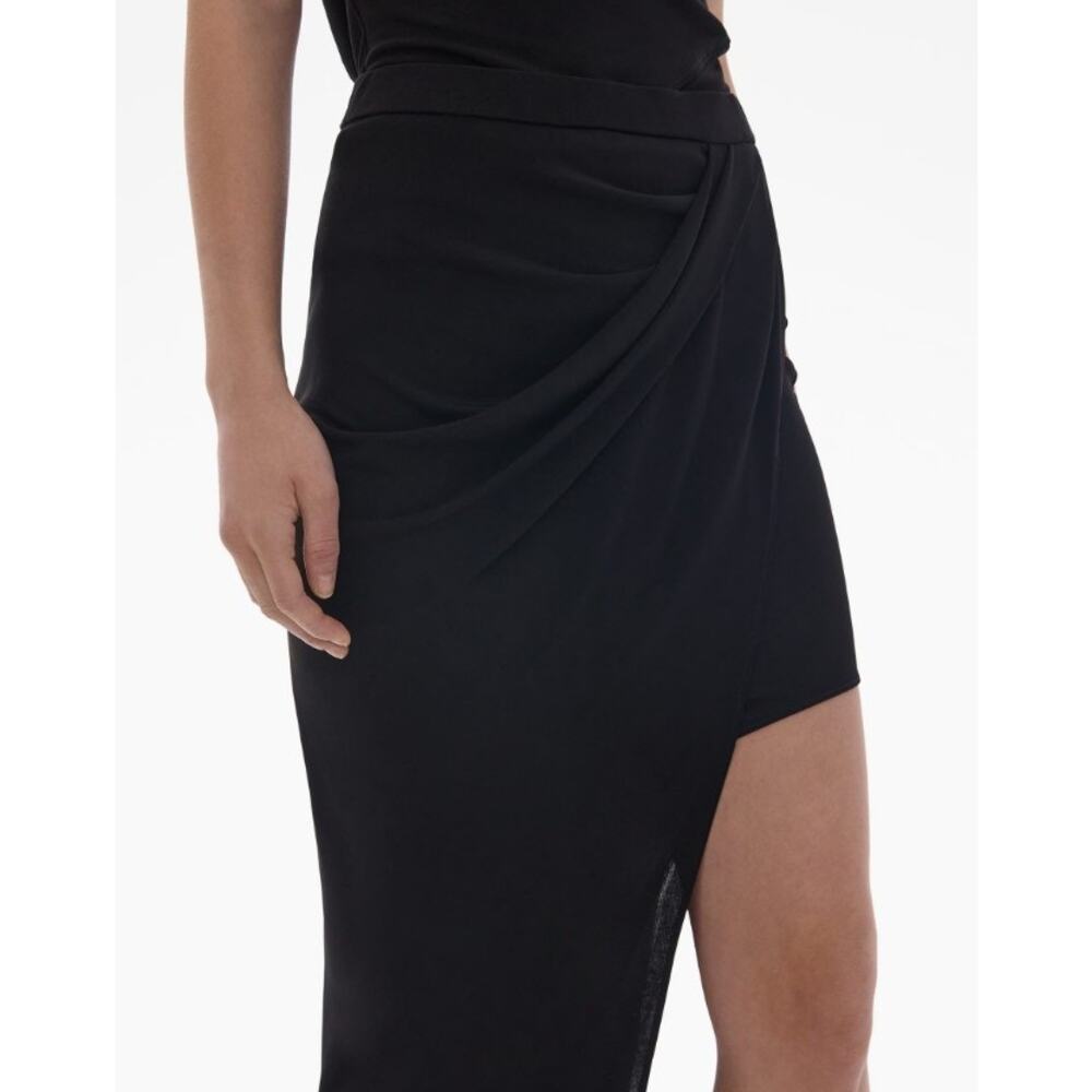 Helmut Lang Asymmetrical Slit Skirt - Picture 5 of 15